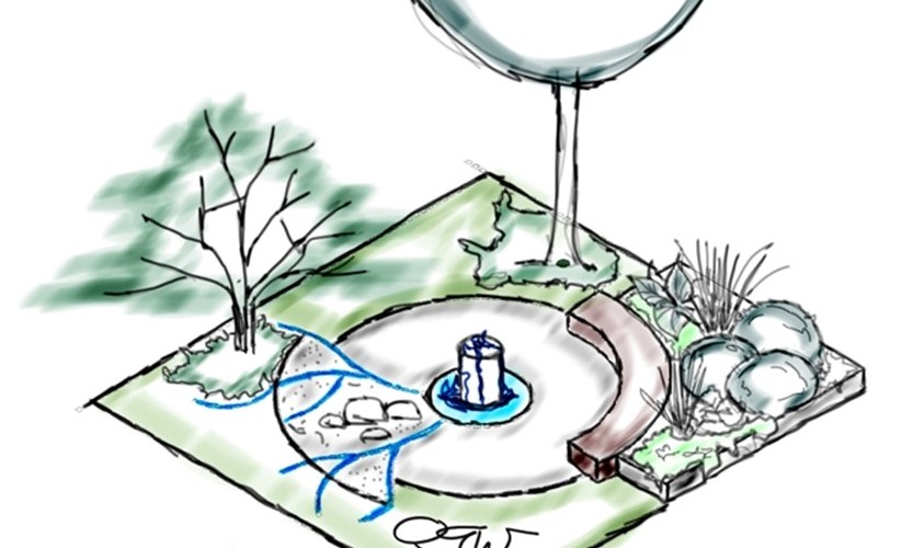 Gartenidee kleiner Garten