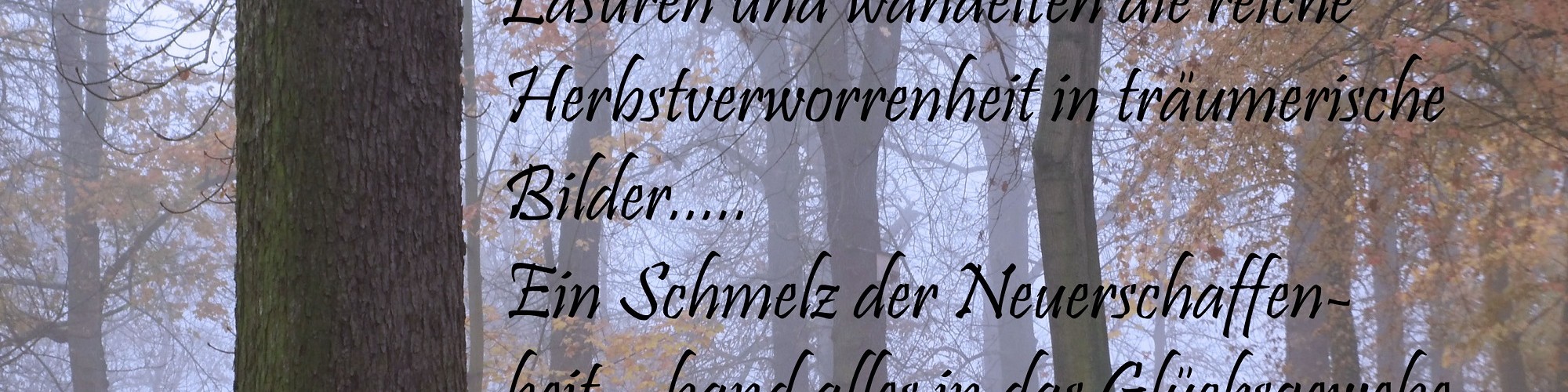 Herbstgedanken