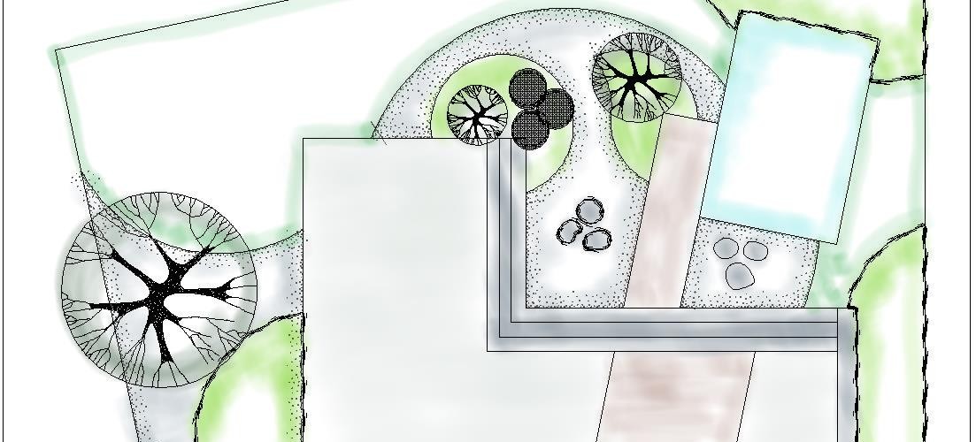 klare Linien kombiniert mit sanften Schwüngen