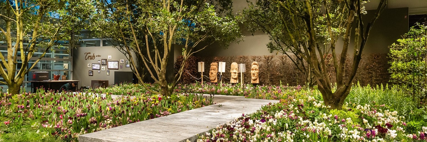 Giardina 2019 | GiardinaSTYLE | Showgarten | Immergruen und Kunterbunt, Trueb fuer Gruen AG